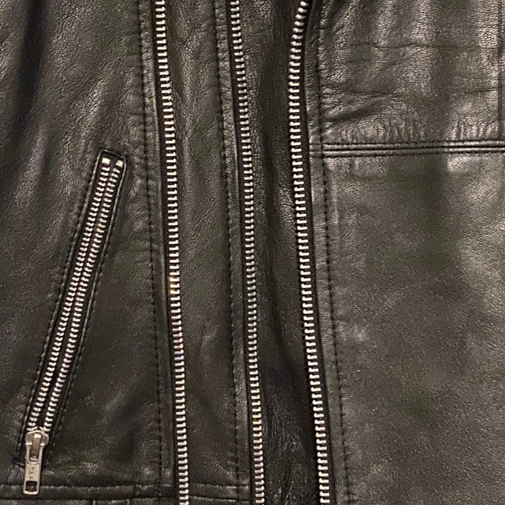 Topman Real Leather Jacket - Picture 3 of 5